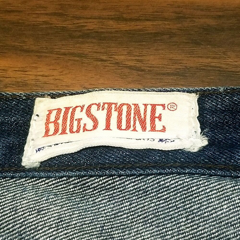 Bigstone Jeans Men's Size 29 Bootcut 1970's Vintage Japanese Denim Faded (27x29) - Picture 5 of 7